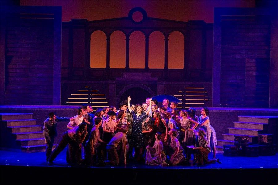 Interlochen's 2017 production of Evita