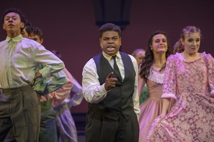 Interlochen Arts Camp student perform Music Man