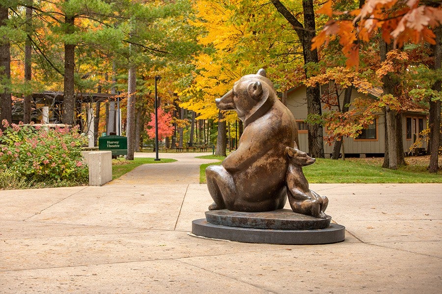 Corson Auditorium bears on Interlochen Center for the Arts campus