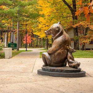 Corson Auditorium bears on Interlochen Center for the Arts campus