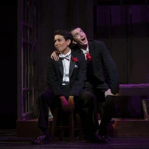 Anything Goes photo call during Interlochen Arts Camp