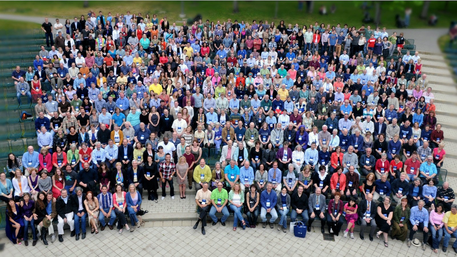 A large group of Arts Academy alumni