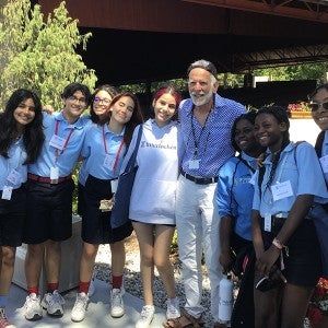 Dan Lewis and 2022 Campers.