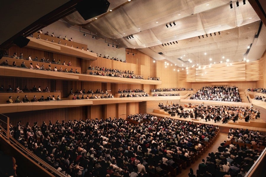 David Geffen Hall - Interior Rendering