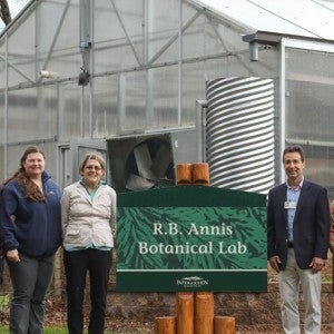 Interlochen's Green Team with representatives of the Michigan Department of Education.