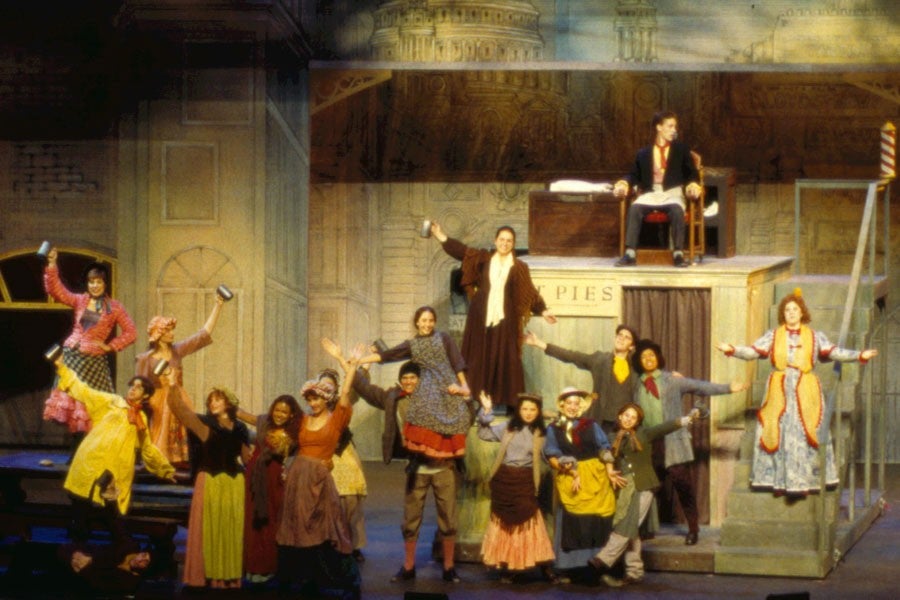 Josh Groban in Interlochen's production of "Sweeney Todd"