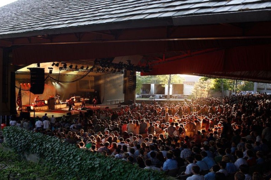 A performance in Kresge Auditorium