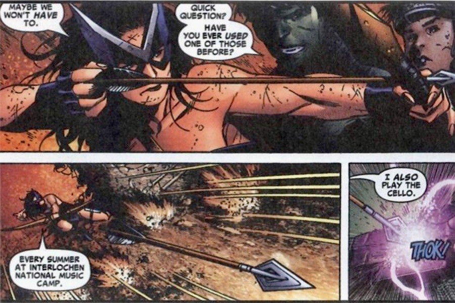 Allan Heinberg Kate Bishop Interlochen reference