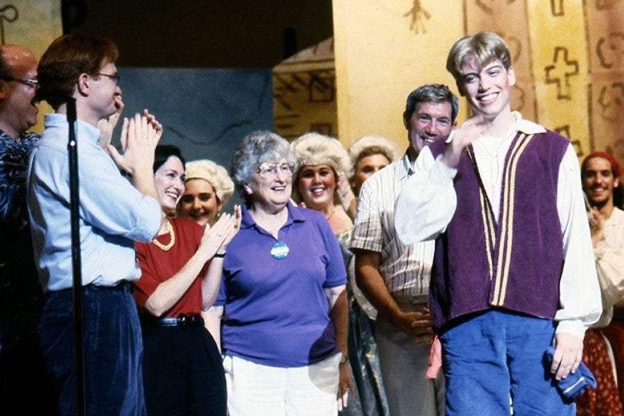 Foa in an Interlochen Arts Camp production of The Gondoliers