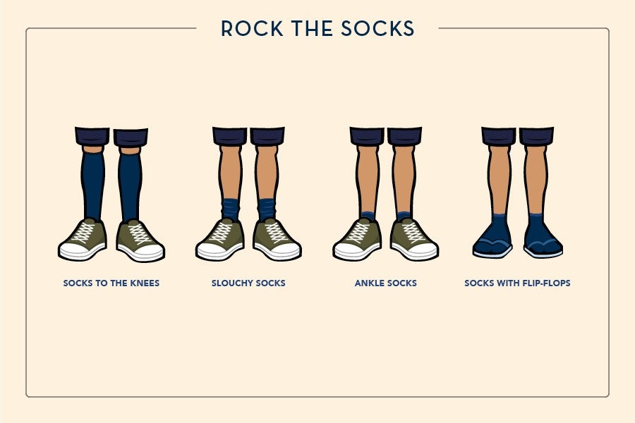 Interlochen Arts Camp junior uniform socks