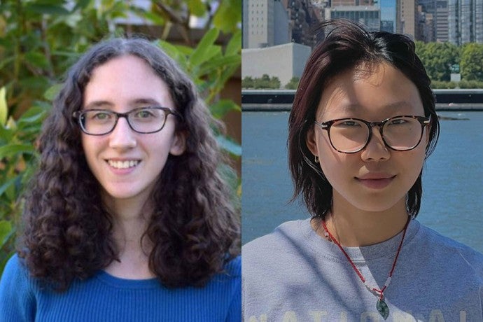 Elizabeth Keller and Alissa Chang