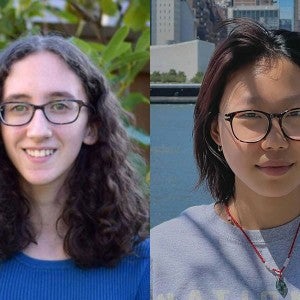 Elizabeth Keller and Alissa Chang
