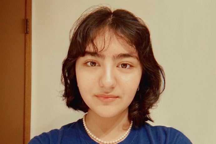 Khadija Khadjimedova, the 2025 Virginia Ball winner