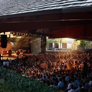 A guest artist performance in Kresge Auditorium