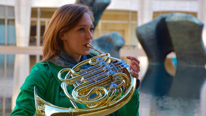 Hornist Leelanee Sterrett