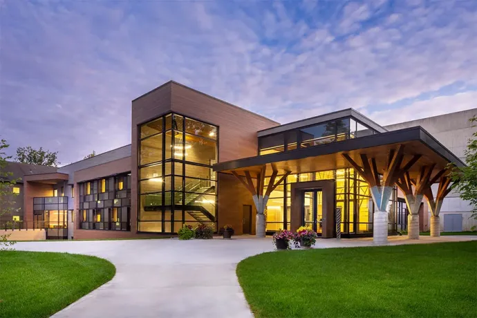 The Music Center - exterior, dusk