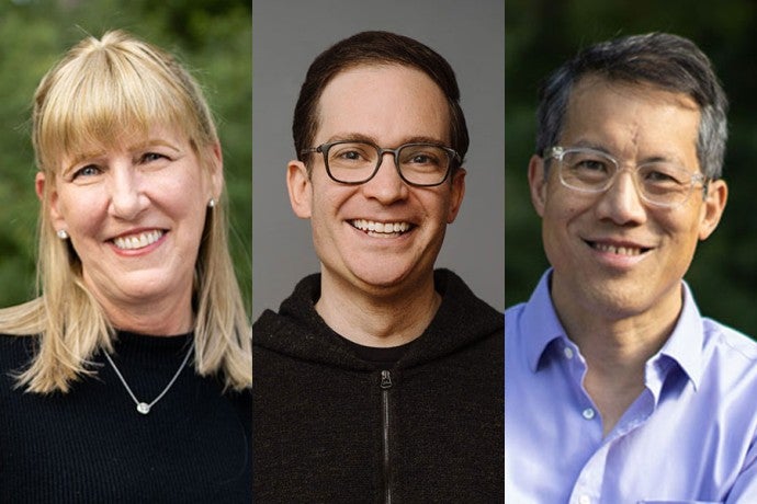 Sonja Hoel Perkins, Jonathan Slawson, and David Wu