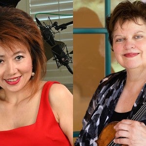 Tina Chang Qu and Jorja Fleezanis