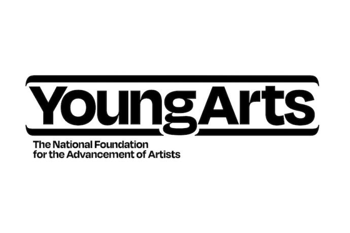 Large logo for YoungArts, with tagline The National Foundation for the Advancement of Artists