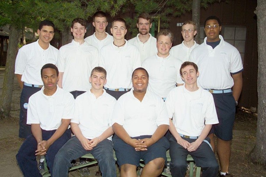 Davone Tines at Interlochen Arts Camp