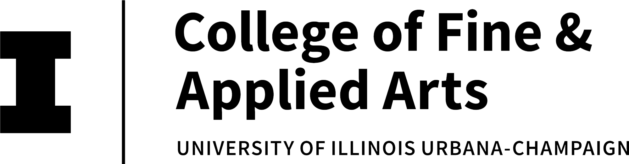 University of Illinois College of Fine & Applied Arts logo